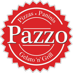 Pazzo Gelato n Grill logo.